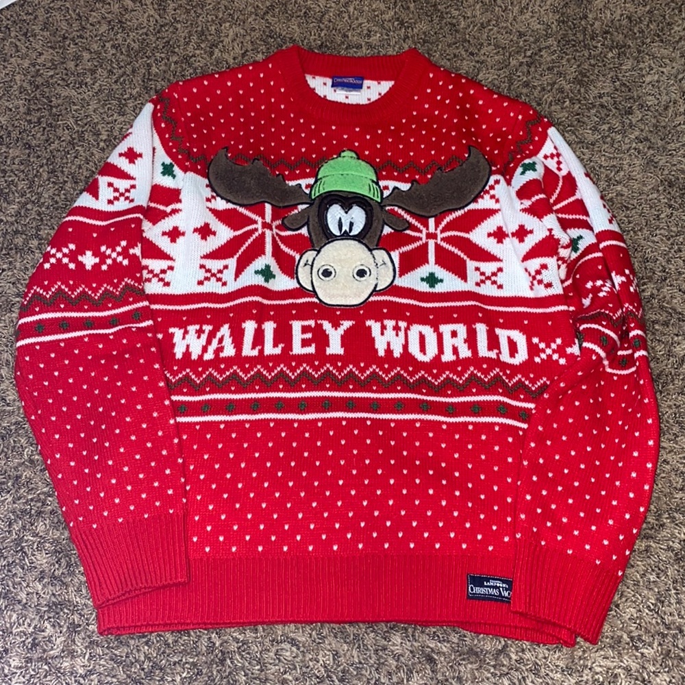 National Lampoon Christmas Walley World Sweater Medium